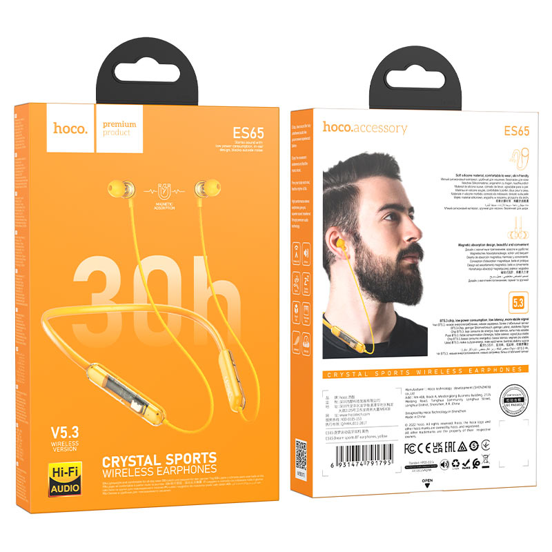 Wireless earphones “ES65 Dream” with mic