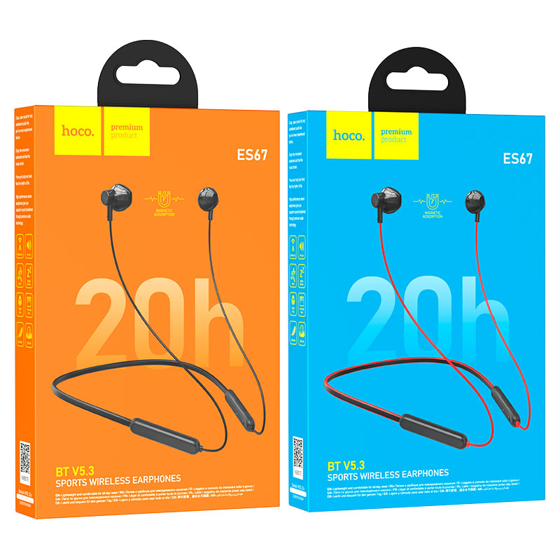 Wireless earphones “ES67 Perception” with mic