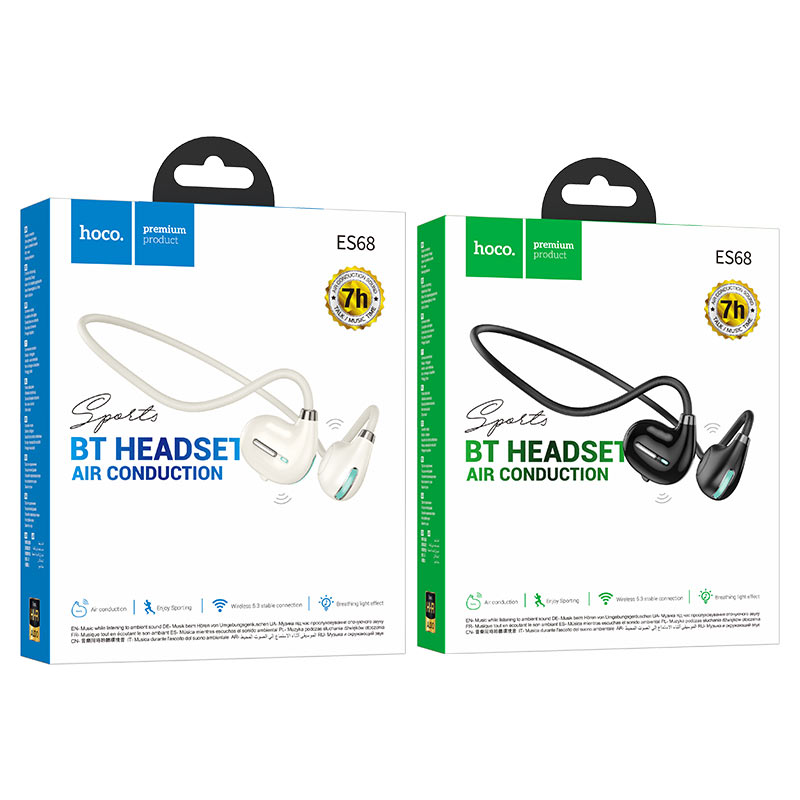 Wireless headset “ES68 Musical” air conduction