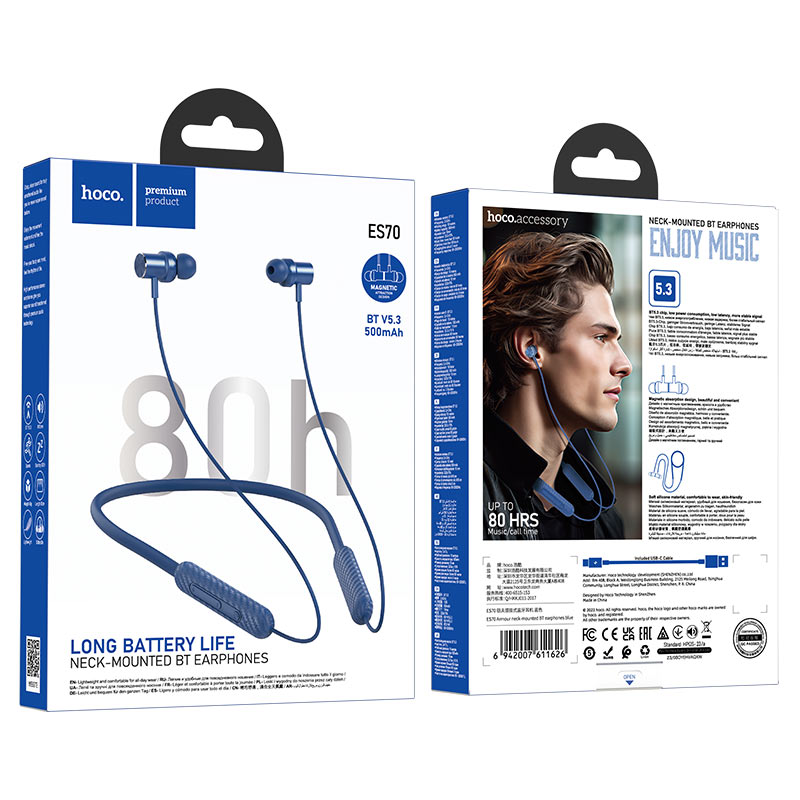 Wireless earphones “ES70 Armour” with mic