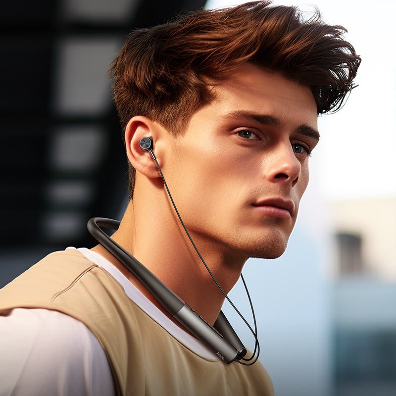 Wireless earphones “ES71 Platinum” with mic