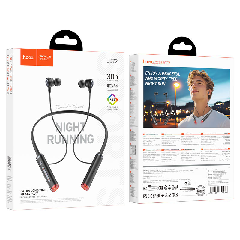 Wireless earphones “ES72 Benevolent” with mic