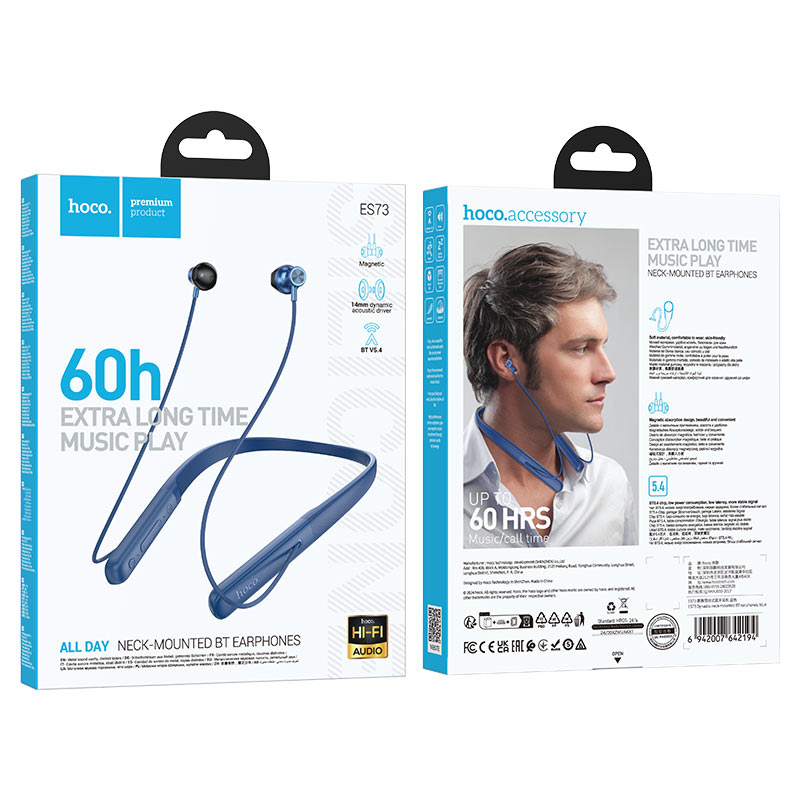 Wireless earphones “ES73 Dynastic” with mic