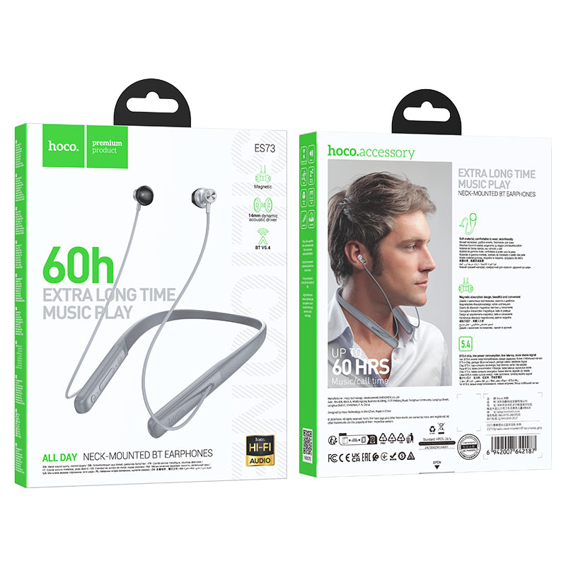 Wireless earphones “ES73 Dynastic” with mic