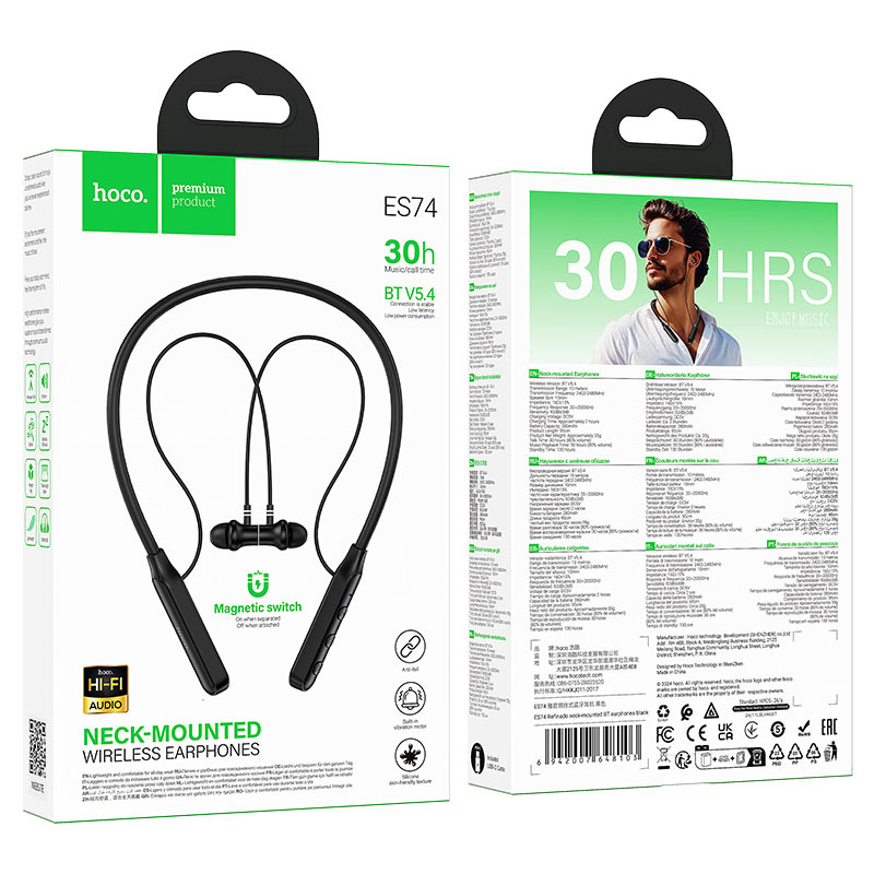 Wireless earphones “ES74 Refinado” with mic