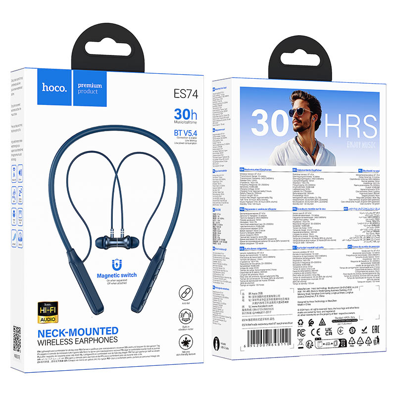 Wireless earphones “ES74 Refinado” with mic