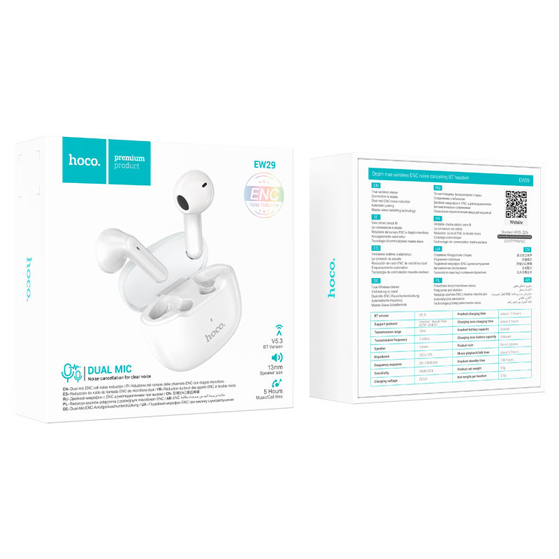 Wireless headset “EW29 Depth” TWS ENC