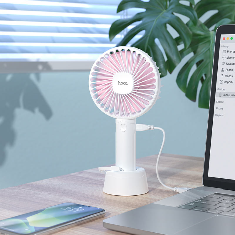 Portable fan “F12 Heroic” handheld and desktop
