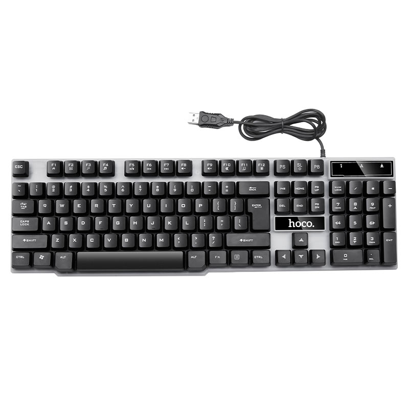 Keyboard + mouse set “GM11 Terrific glowing” RGB EN / RU