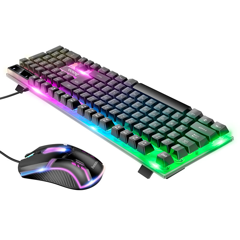 Keyboard + mouse set “GM11 Terrific glowing” RGB EN / RU