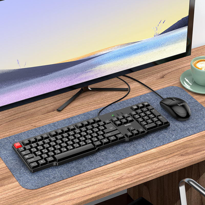 Keyboard + mouse set “GM16” EN / RU
