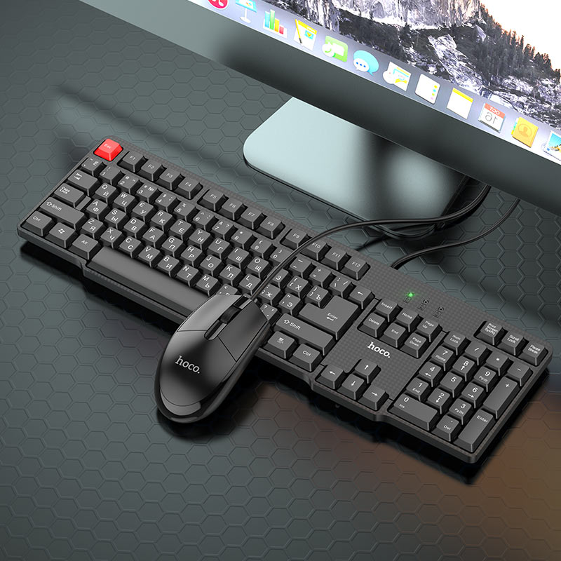 Keyboard + mouse set “GM16” EN / RU