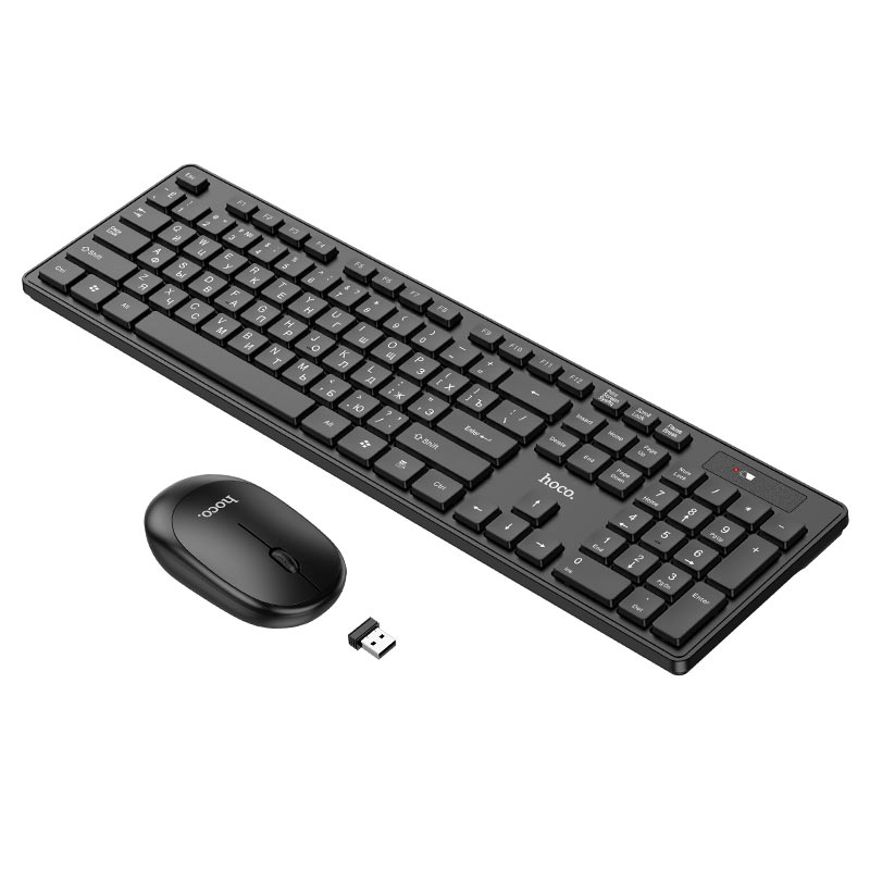 Keyboard + mouse set “GM17” wireless EN / RU