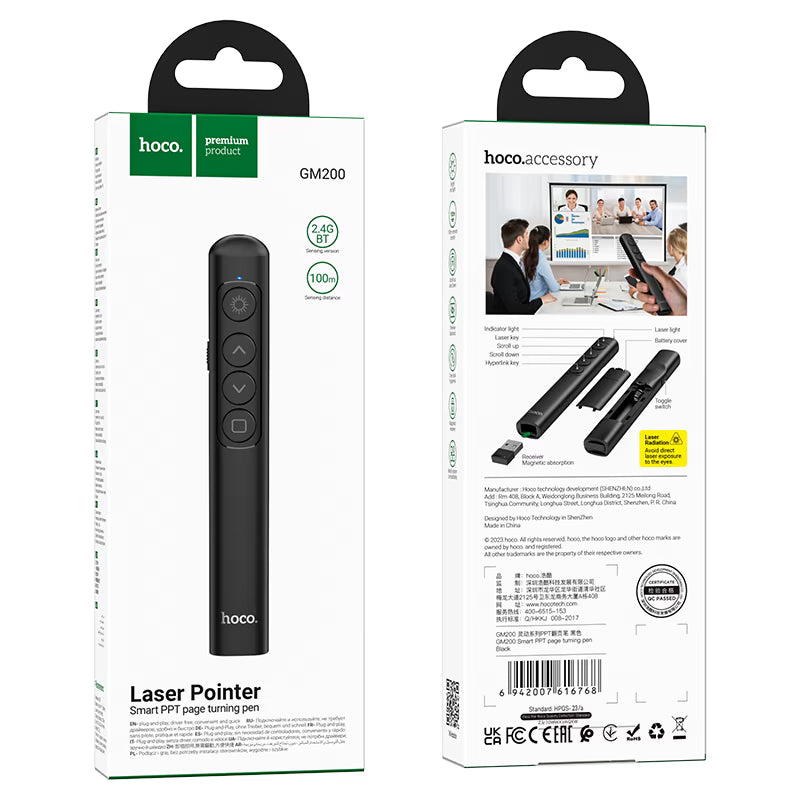 Laser pointer “GM200 Smart” 2.4G / BT