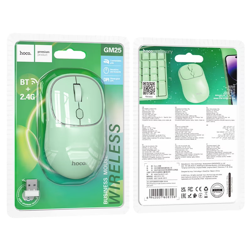 Wireless mouse “GM25 Royal” 2.4G / BT