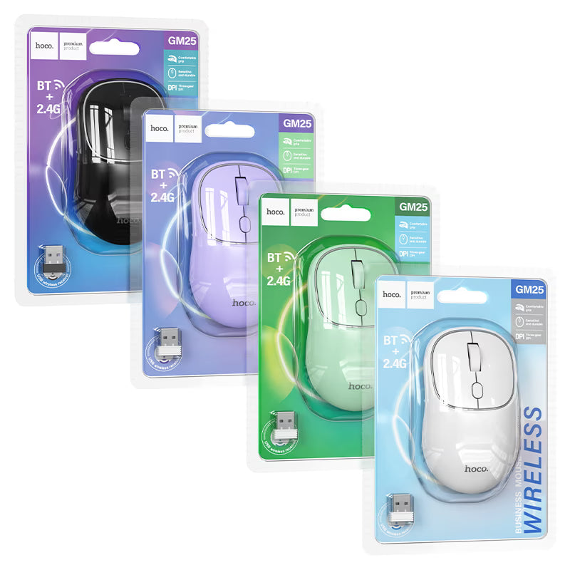 Wireless mouse “GM25 Royal” 2.4G / BT