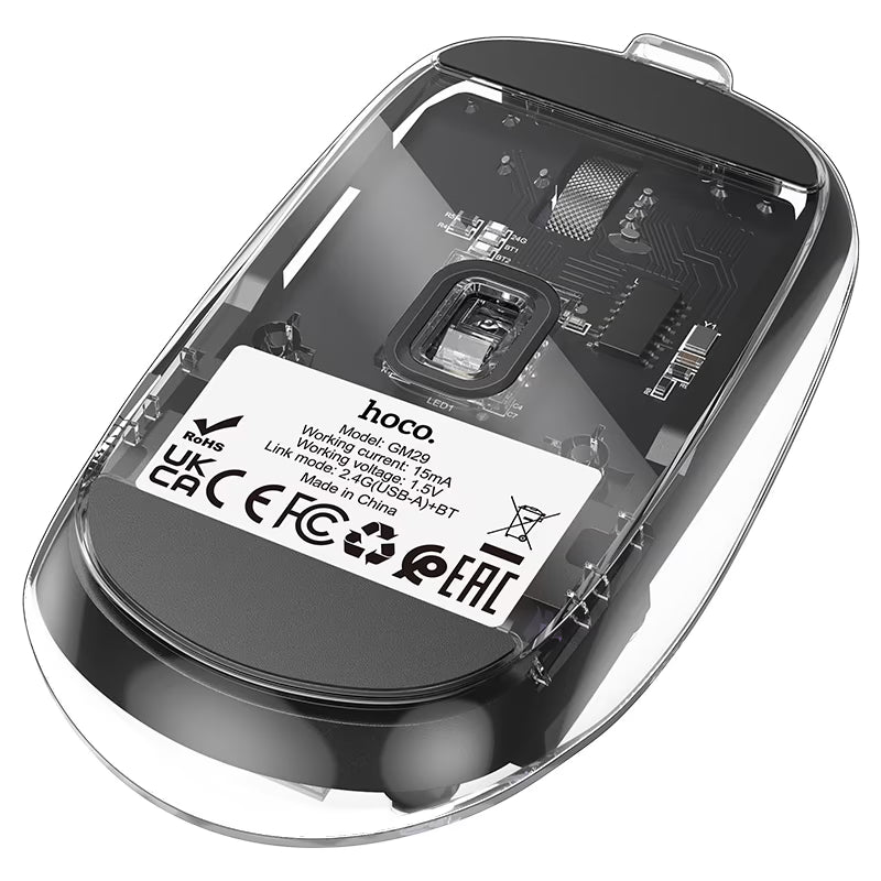 Wireless mouse “GM29 Mysterious” 2.4G / BT