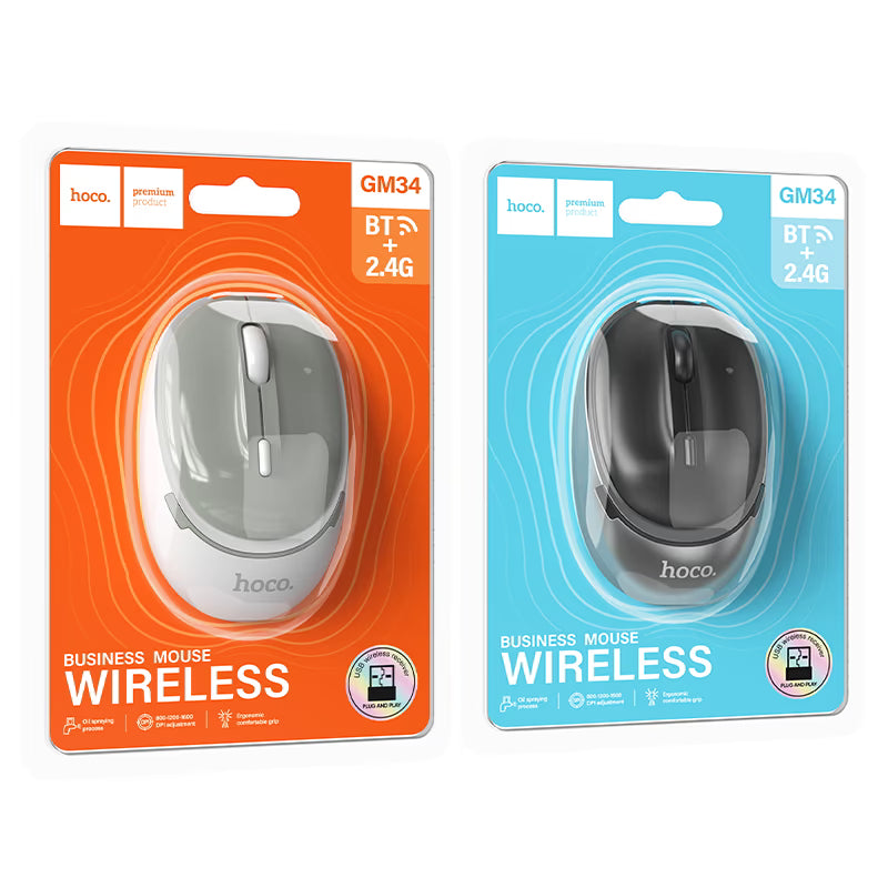 Wireless mouse “GM34 Nuevo”  2.4G / BT
