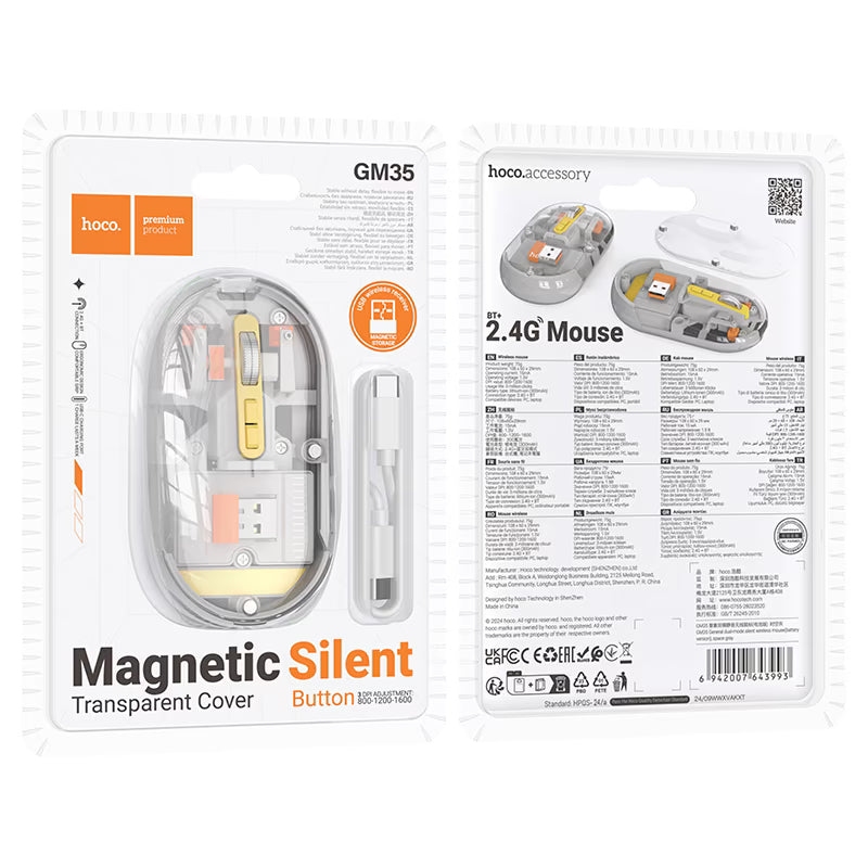 Wireless mouse “GM35 General”  2.4G / BT