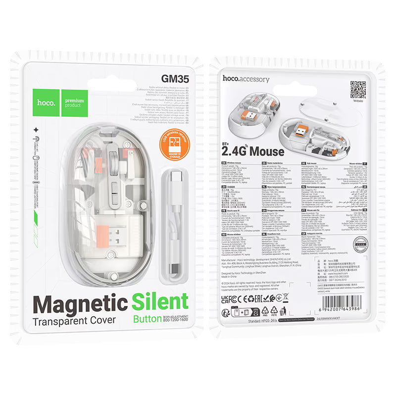 Wireless mouse “GM35 General”  2.4G / BT