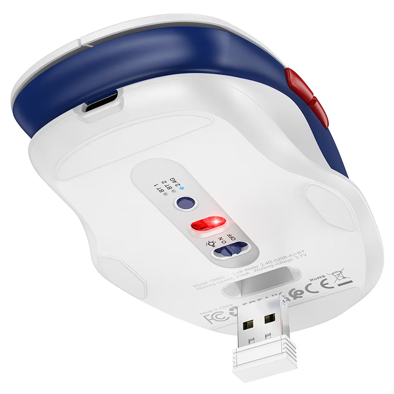 Wireless mouse “GM40 Dixon” 2.4G / BT