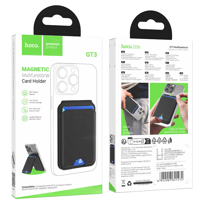 Magnetic card holder “GT3”