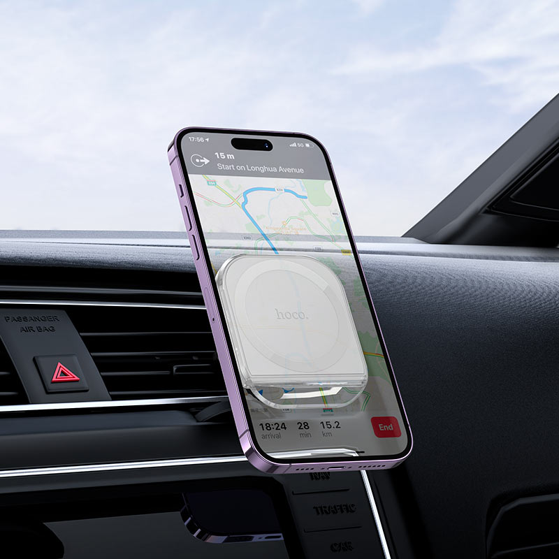 Car holder “H42 Crystal” for air outlet