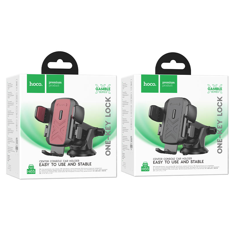 Car holder “H65 Gamble” for dashboard