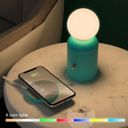 Night light “H8 Jewel” with wireless charger
