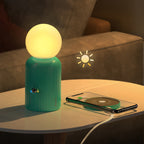 Night light “H8 Jewel” with wireless charger