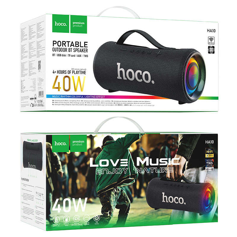 Wireless speaker “HA10 Oleada” portable loudspeaker
