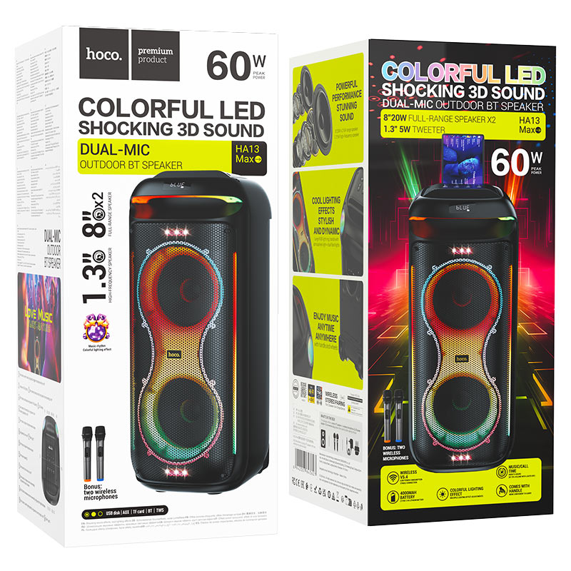 Wireless speaker “HA13 Max Ramon” portable loudspeaker