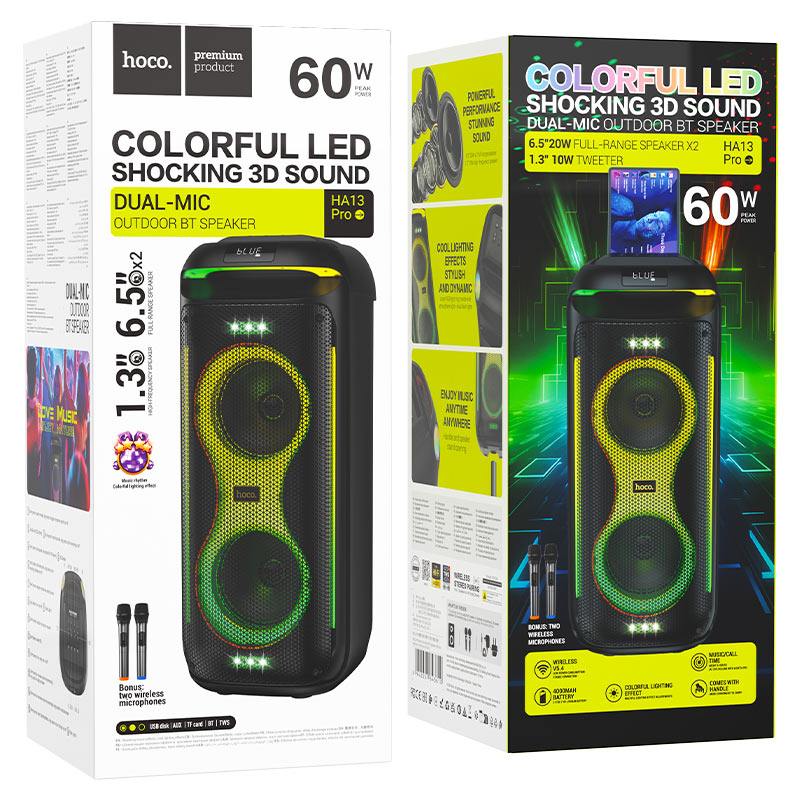 Wireless speaker “HA13 Pro Ramon” portable loudspeaker