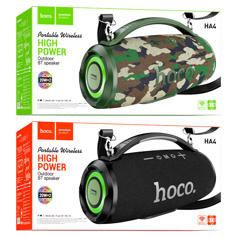 Wireless speaker “HA4 Surge” portable loudspeaker