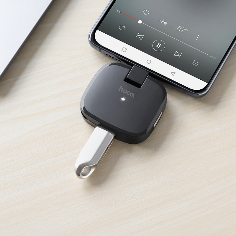 Type-C hub “HB11” USB-C to 3 ports USB 2.0 converter