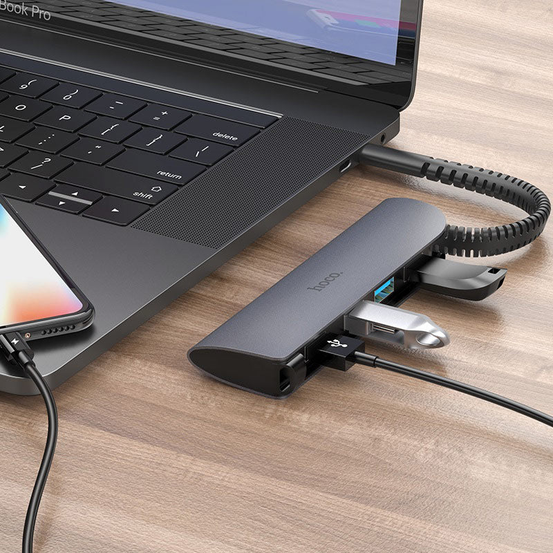 Type-C hub “HB12 Victory” USB-C to 4 ports USB3.0 converter