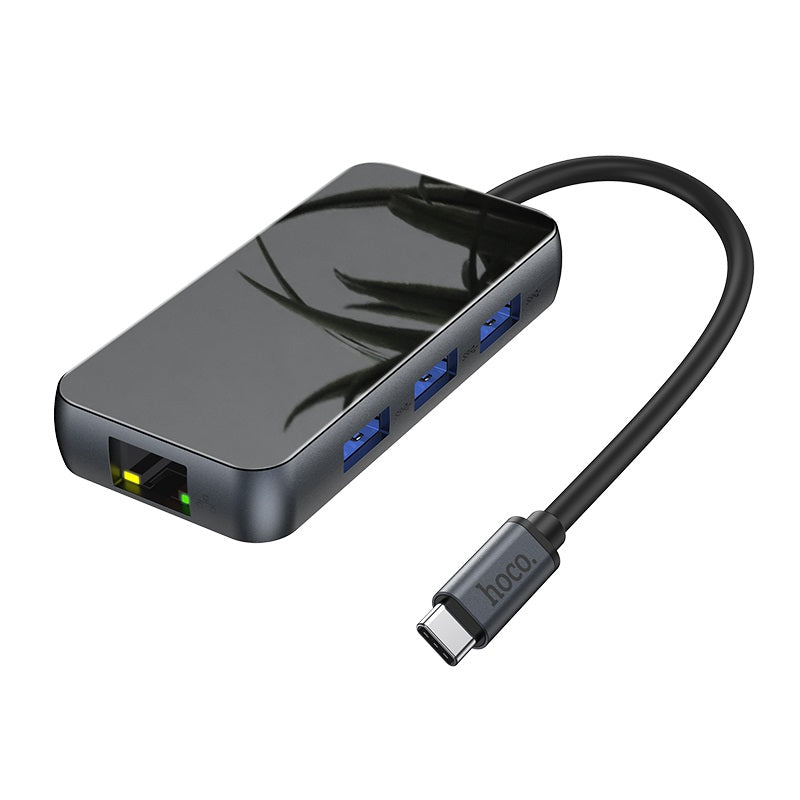 Type-C hub “HB16 Easy expand” USB3.0*3 + HDTV + PD + RJ45
