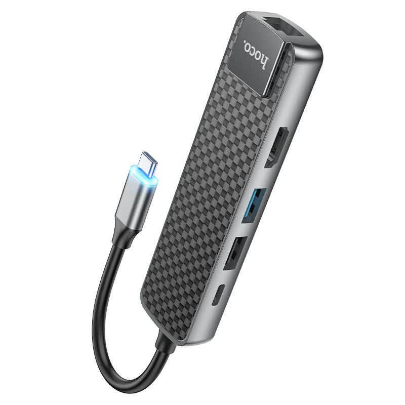 Type-C hub “HB23 Easy view” HDTV + USB3.0 + USB2.0 + RJ45 + PD