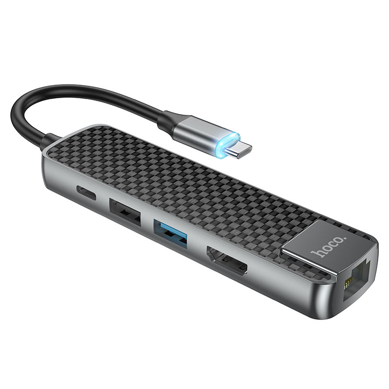 Type-C hub “HB23 Easy view” HDTV + USB3.0 + USB2.0 + RJ45 + PD