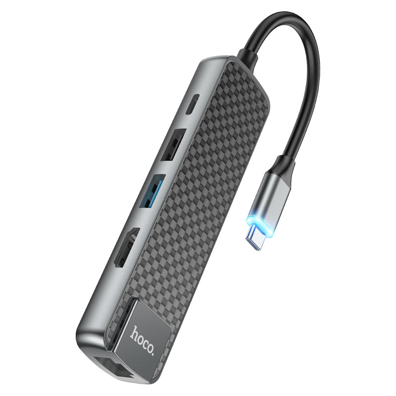 Type-C hub “HB23 Easy view” HDTV + USB3.0 + USB2.0 + RJ45 + PD