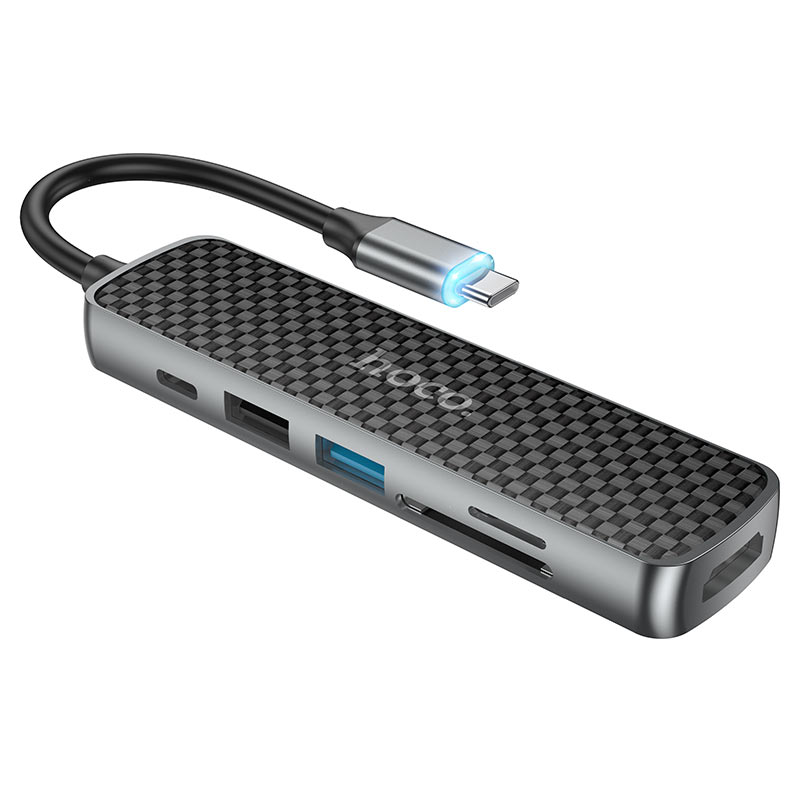 Type-C hub “HB24 Easy display” HDTV + USB3.0 + USB2.0 + SD + TF + PD