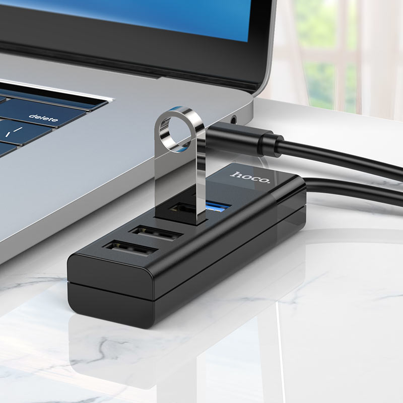 Type-C hub 4-in-1 “HB25 Easy mix” Type-C to USB3.0+USB2.0*3