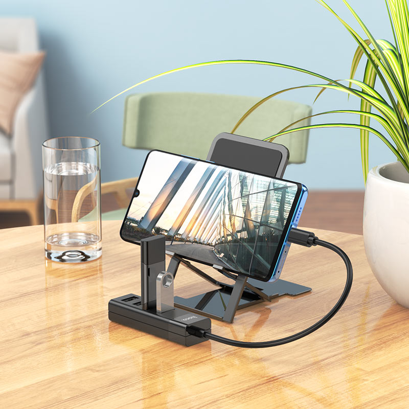 Type-C hub 4-in-1 “HB25 Easy mix” Type-C to USB3.0+USB2.0*3