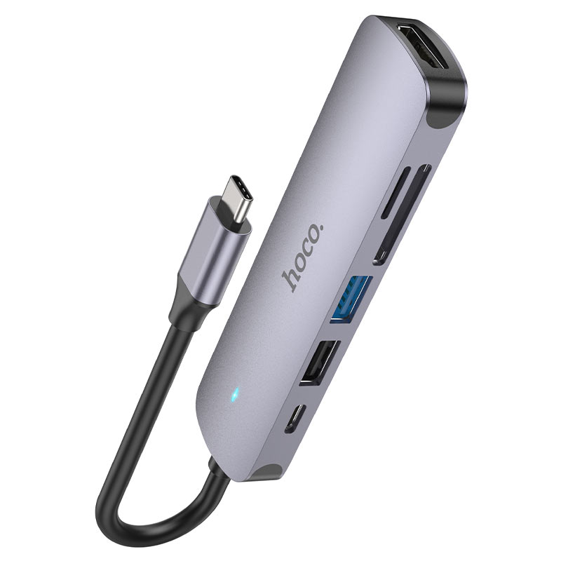 Type-C hub “HB28” HDTV + PD + USB3.0 + USB2.0 + SD + TF