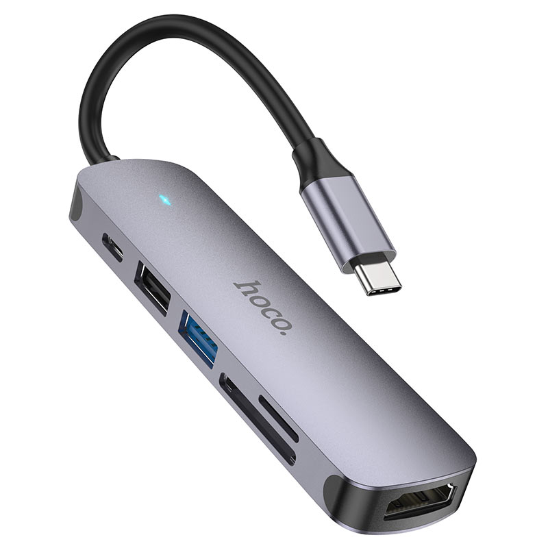 Type-C hub “HB28” HDTV + PD + USB3.0 + USB2.0 + SD + TF