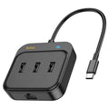 Type-C hub “HB35 Easy link” 3 × USB-A2.0 + RJ45