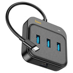 Type-C hub “HB35 Easy link” 3 × USB-A3.0 + RJ45