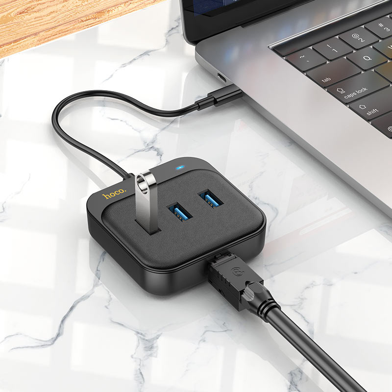 Type-C hub “HB35 Easy link” 3 × USB-A3.0 + RJ45
