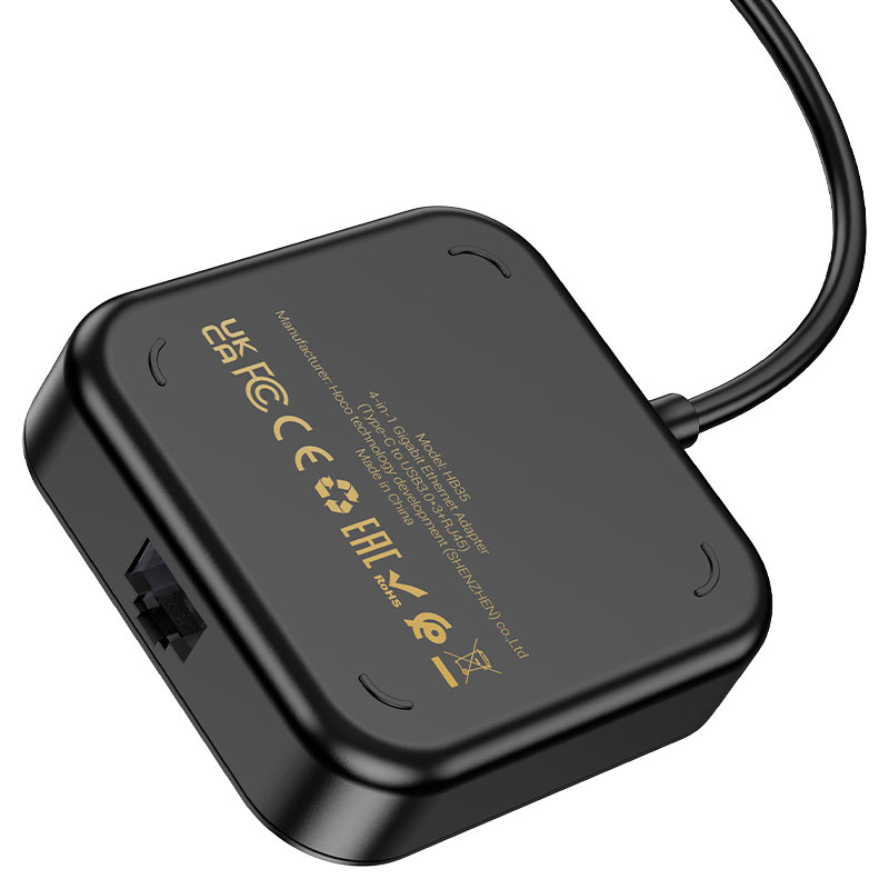 Type-C hub “HB35 Easy link” 3 × USB-A3.0 + RJ45