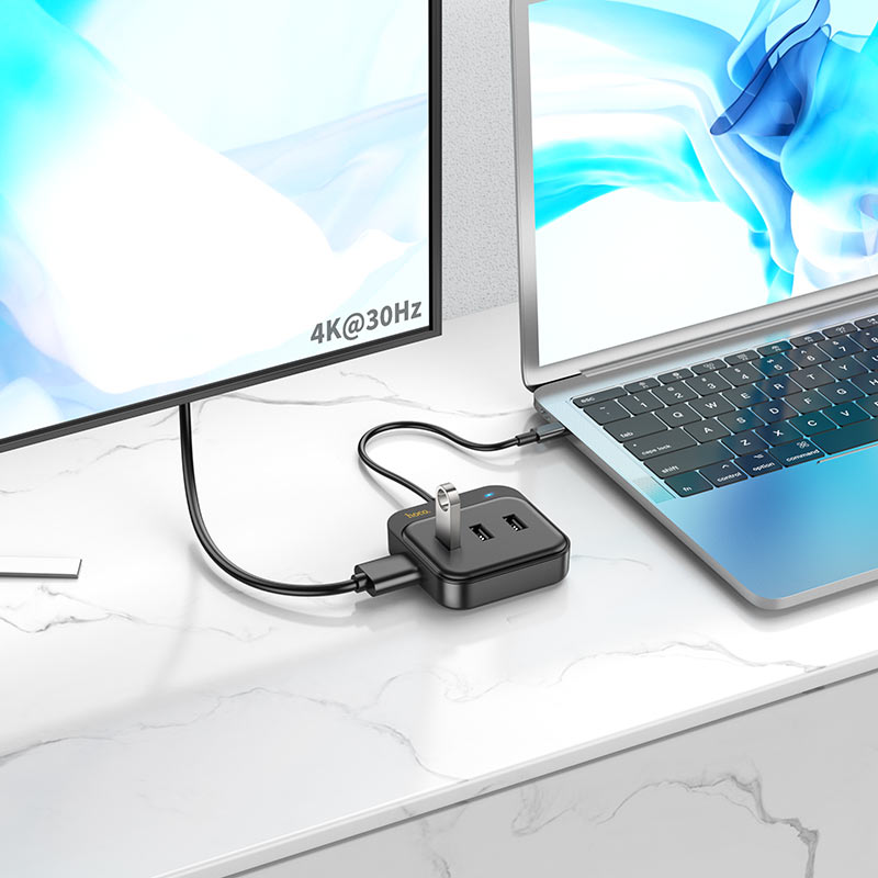 Type-C hub “HB36 Easy link” HDTV + USB-A3.0 + 2 × USB-A2.0  + Type-C